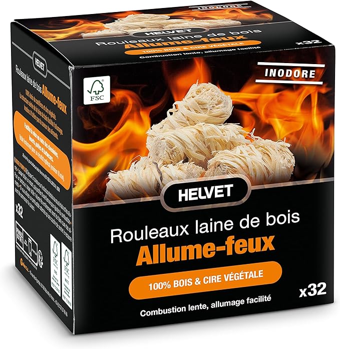 Boite de 32 allume-feux