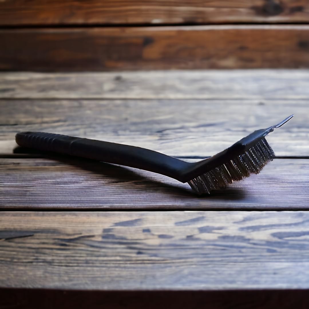 Brosse de nettoyage grille surélevée 2 en 1